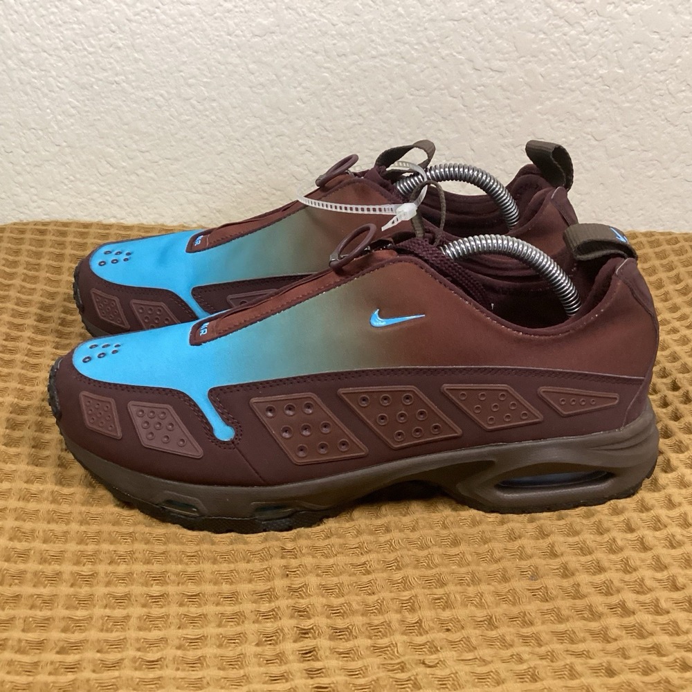 NEW Nike Air Sunder Max SNDR W 10.5 M 9 Burgundy Baltic Blue Zip HQ4189-600